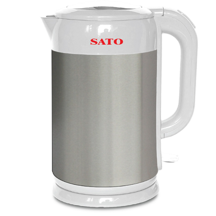 Ấm siêu tốc vỏ tôn sato st-1803t
