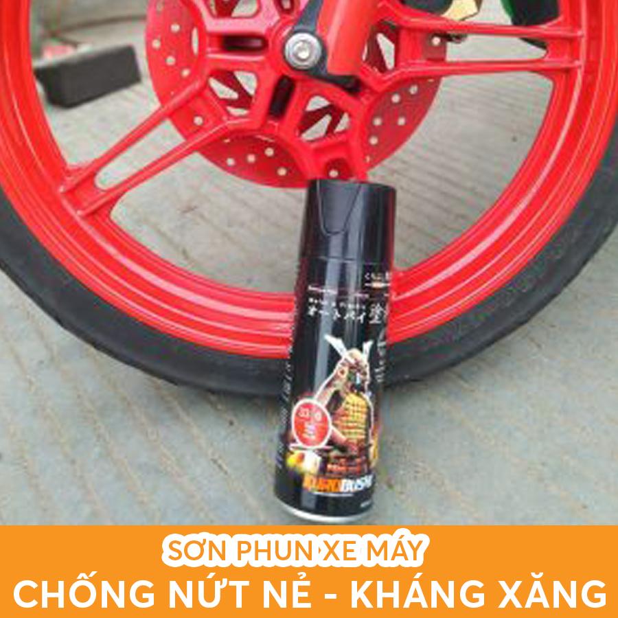 Chai sơn xịt Samurai màu 6 đỏ