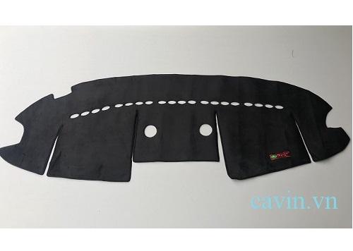 Thảm taplo nhung lông cừu xe Ford Transit 2016/2017/2018 - Thảm chống nóng taplo 3 lớp - Phụ kiện xe Ford