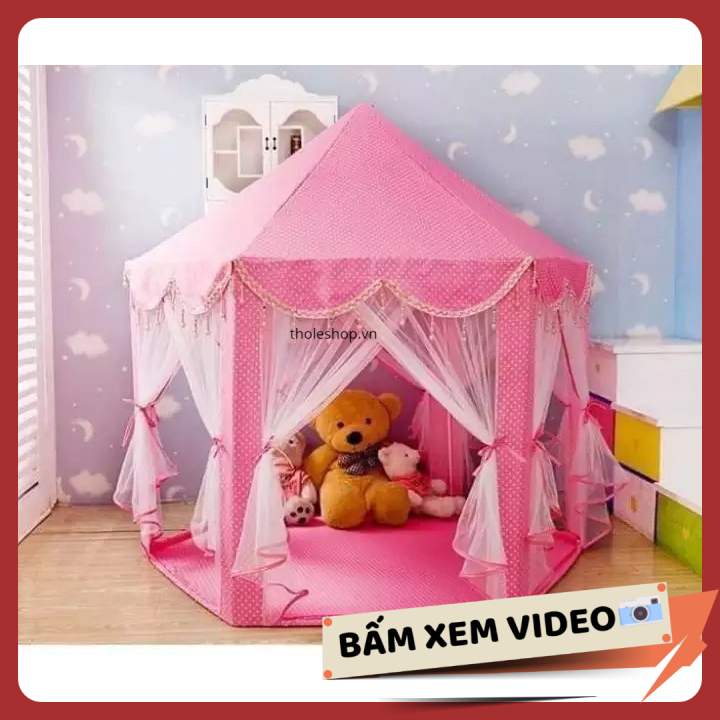 Lều ngủ công chúa cho bé xinh xắn - Lều ngủ công chúa cho bé chống muỗi - Lều ngủ cho bé
