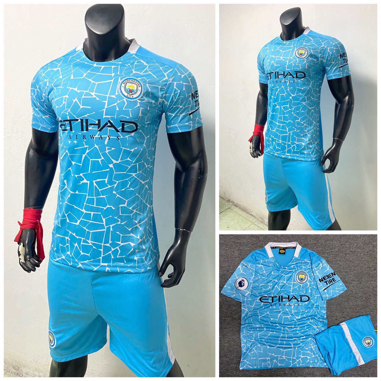 Bộ áo bóng đá clb manchester city 20/21