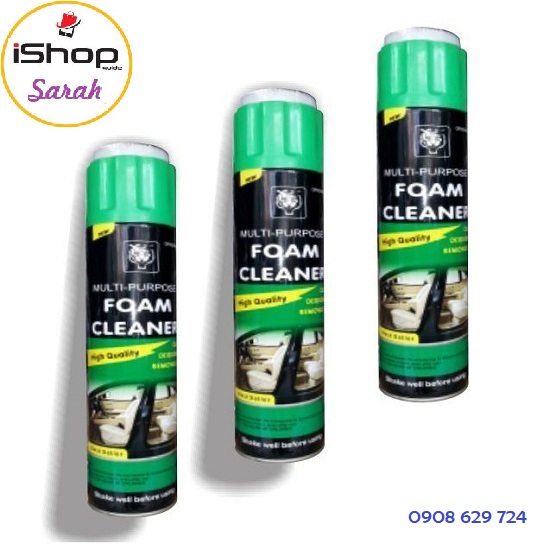 Chai xịt vệ sinh ghế da xe hơi làm sạch ô tô