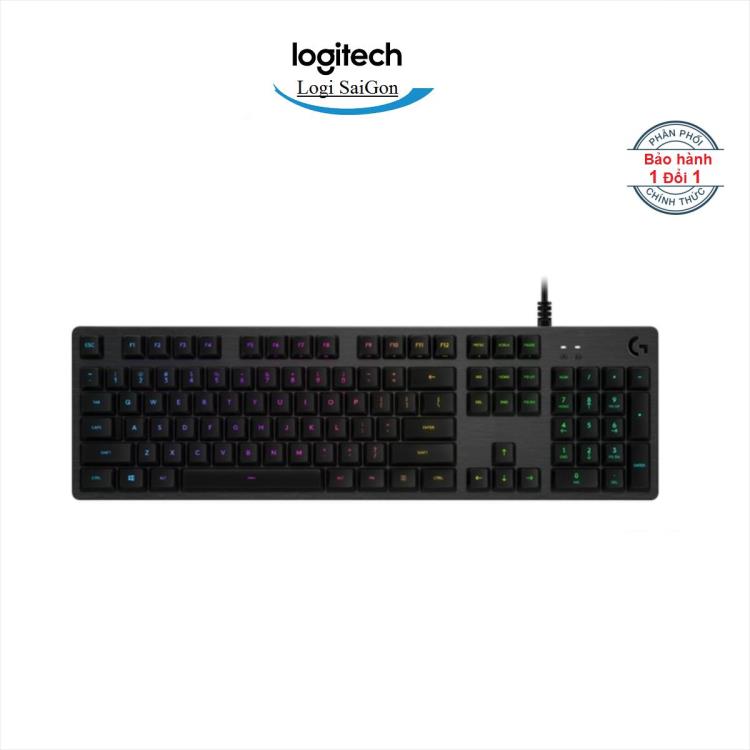 Bàn phím chuyên game switch cơ rgb logitech g512 gx red