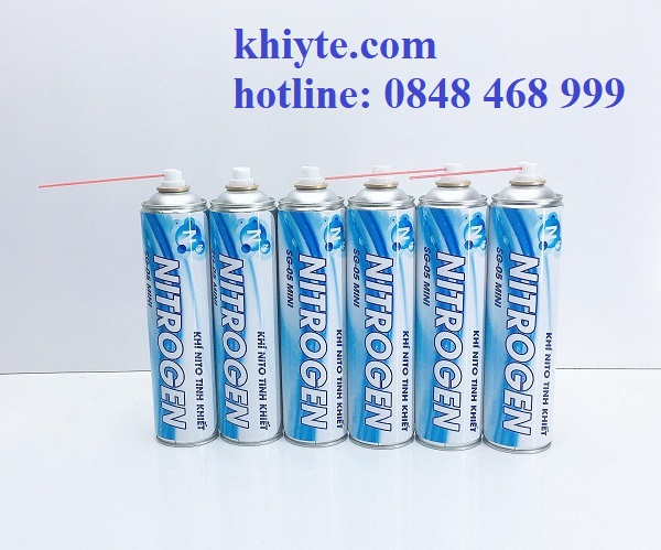 Bình khí Nito mini thí nghiệm hóa học