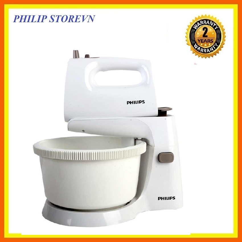 Máy đánh trứng philips hr1559 tô truyền lực tự động 250 w
