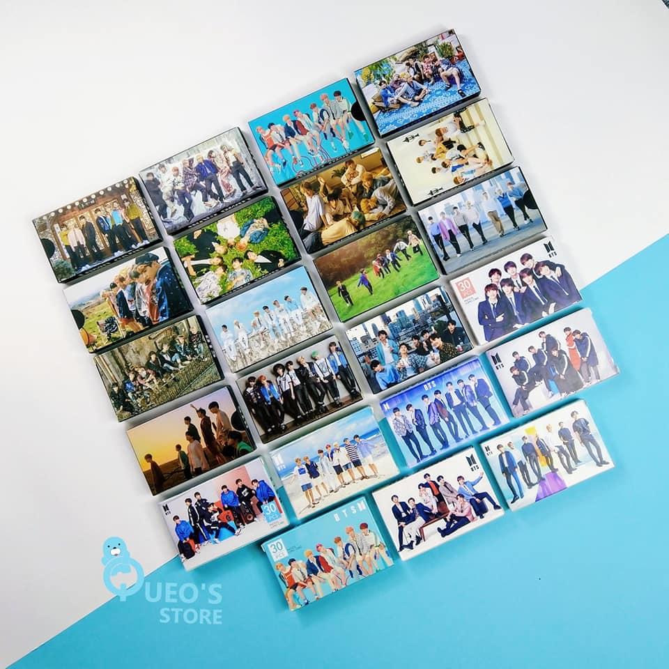 Hộp 30 tấm lomo card BTS - NHIỀU MẪU TUỲ CHỌN