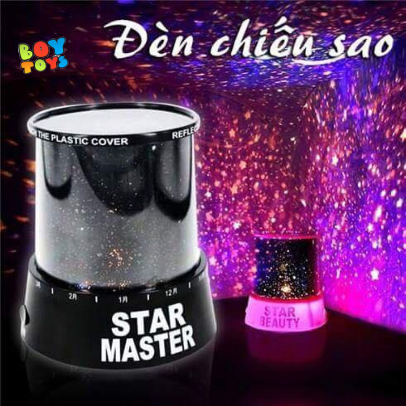 Đồ chơi cho bé đèn ngủ chiếu bóng thần kỳ để phòng ngủ của bé thơ mộng hơn
