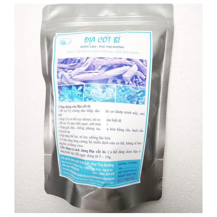 Địa Cốt Bì - Túi 500gr Loại 1 Hỗ trợ chứng đau thắt ngực, mỡ máu cao, đau nhức cơ khớp