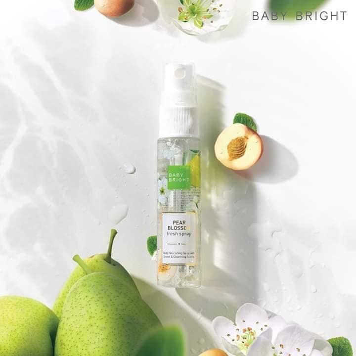 Xịt Thơm Baby Bright Body Mist So Cute Pear Blossom 20ml