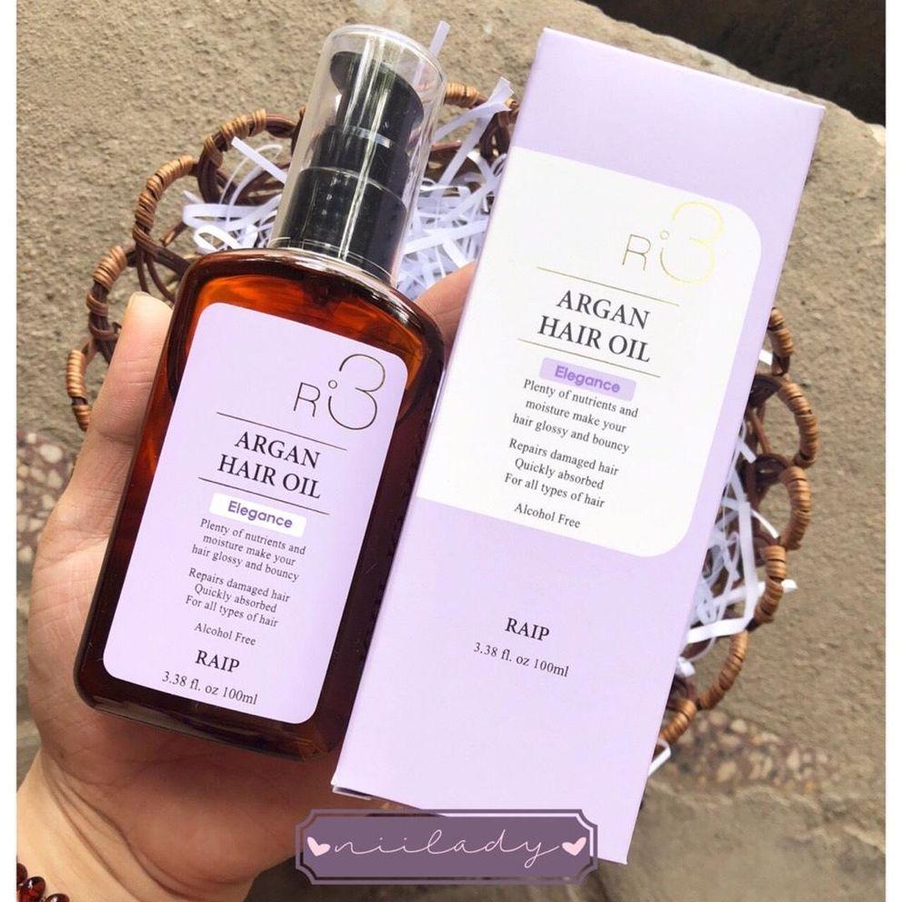 Tinh dầu Dưỡng tóc Argan oil R3 màu tím