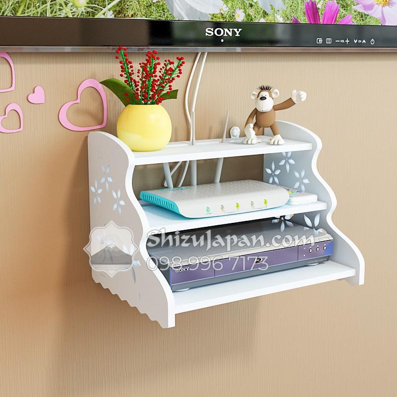 Kệ Treo Tường Để Hộp Phát Wifi 3 Tầng Gọn Nhẹ