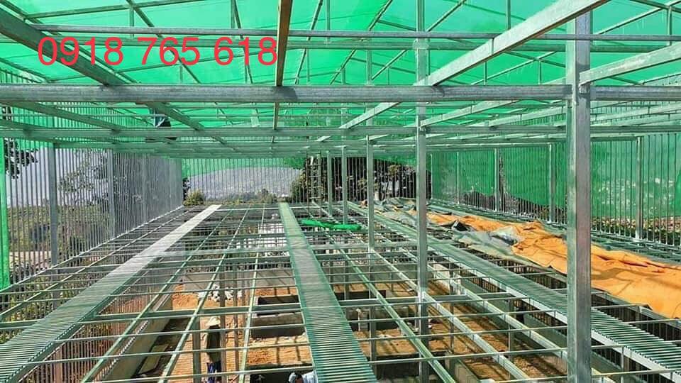 Lưới dệt kim đài loan màu xanh 2x10m