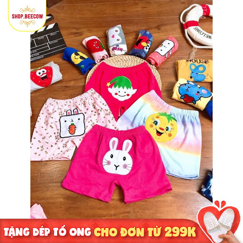 [CÒN SIZE 6-8KG] QUẦN ĐÙI THÊU VNXK XUẤT XỊN CHO BÉ TRAI/GÁI 6-8KG SHOP BEECOW