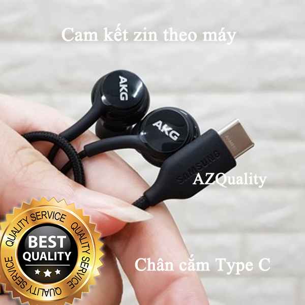 Tai nghe Samsung S20 S20 Plus S20 Ultra AKG chân Type C zin máy phiên bản 2020 + Tặng 4 nút tai phụ