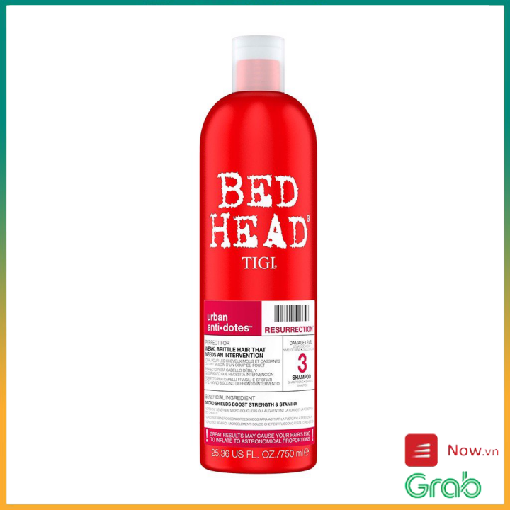 Dầu gội đầu Tigi Bed Head phục hồi cấp độ 3 - 750ml dùng là nghiện