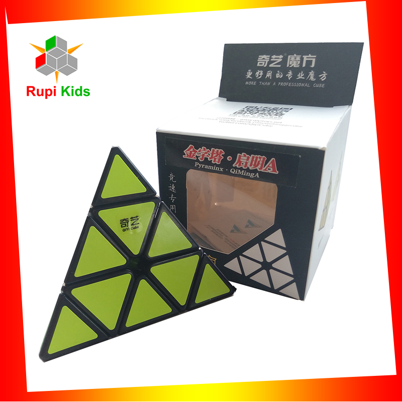 Rubik tam giác viền đen - Pyraminx - Kim tự tháp - QiYi QiMing A