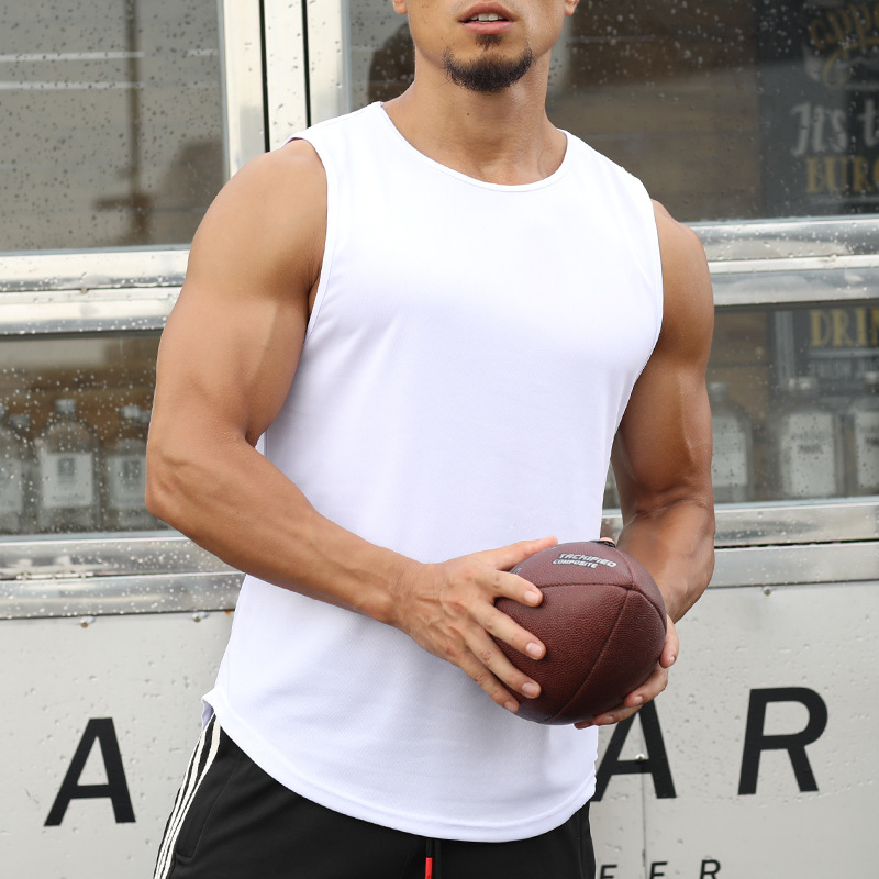 [HCM]Áo thun tập gym chơi thể thao chất vải thấm hút tốt cho nam LN084