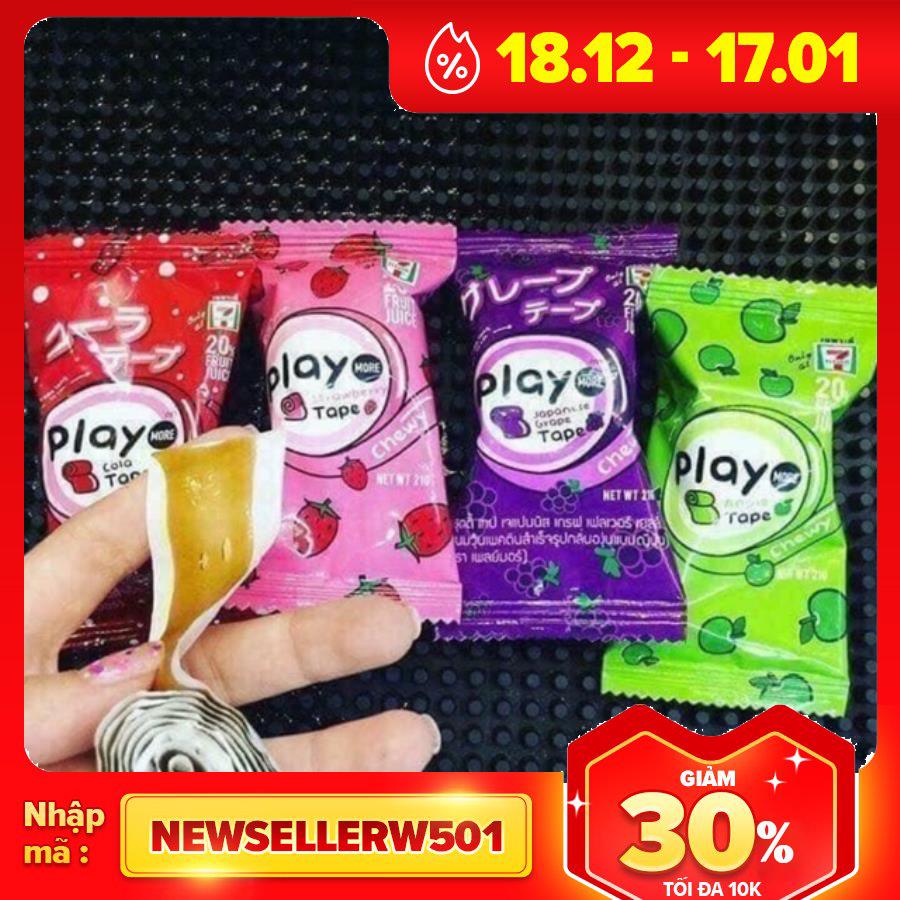 Kẹo cuộn play 7-eleven Thái 8k/ cái 21gr