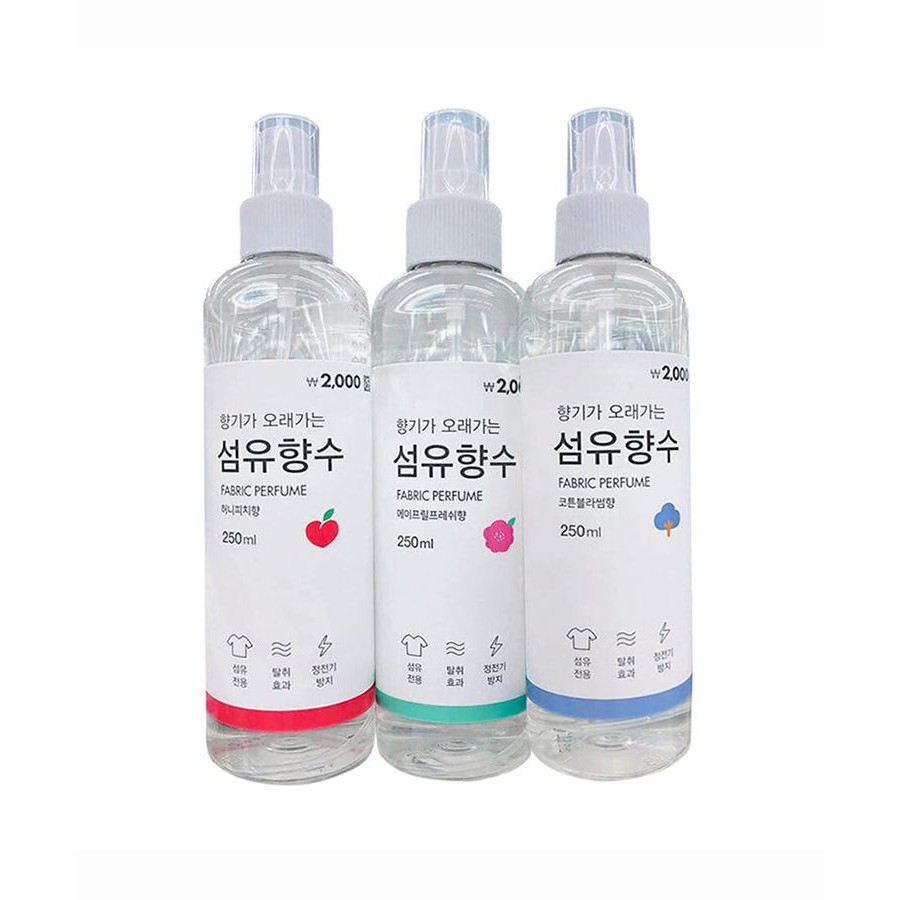 [HCM]Xịt thơm quần áo Fabric Perfume Hàn Quốc