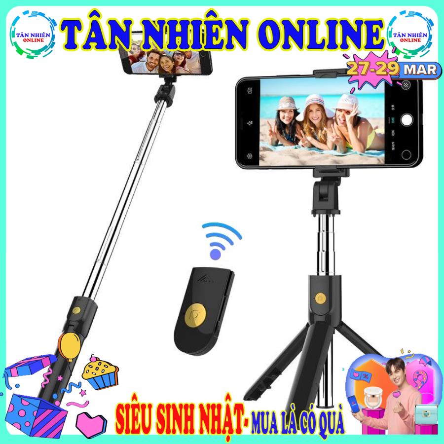 Gậy chụp hình 2in1 K07 chuyên chụp hình quay video livestream