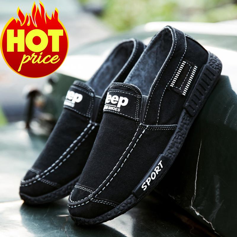 Giày Lười Nam Vải Bò GN25