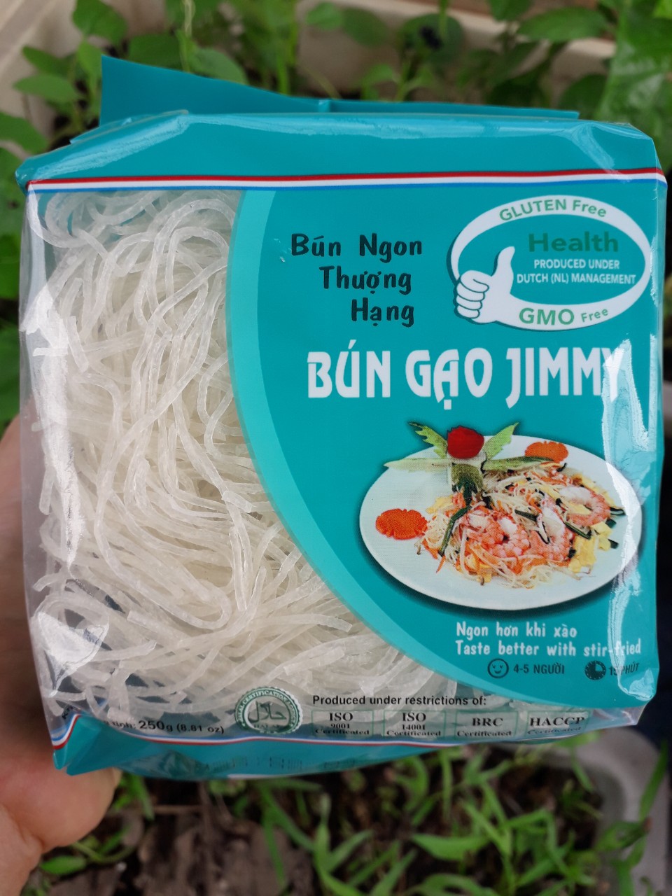 Bún gạo trắng Jimmy 250g