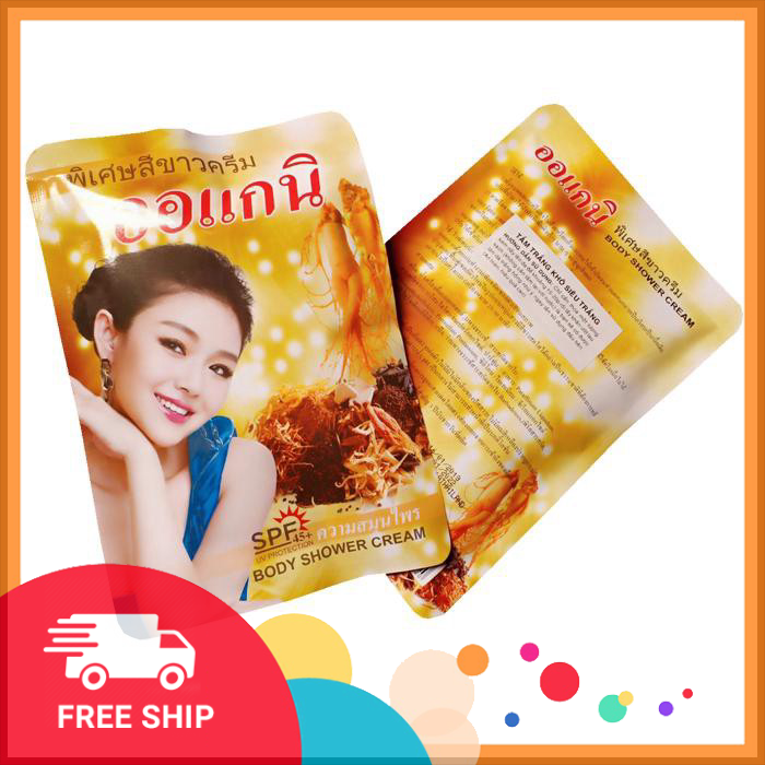 Tắm trắng khô siêu trắng thái lan - nhân sâm