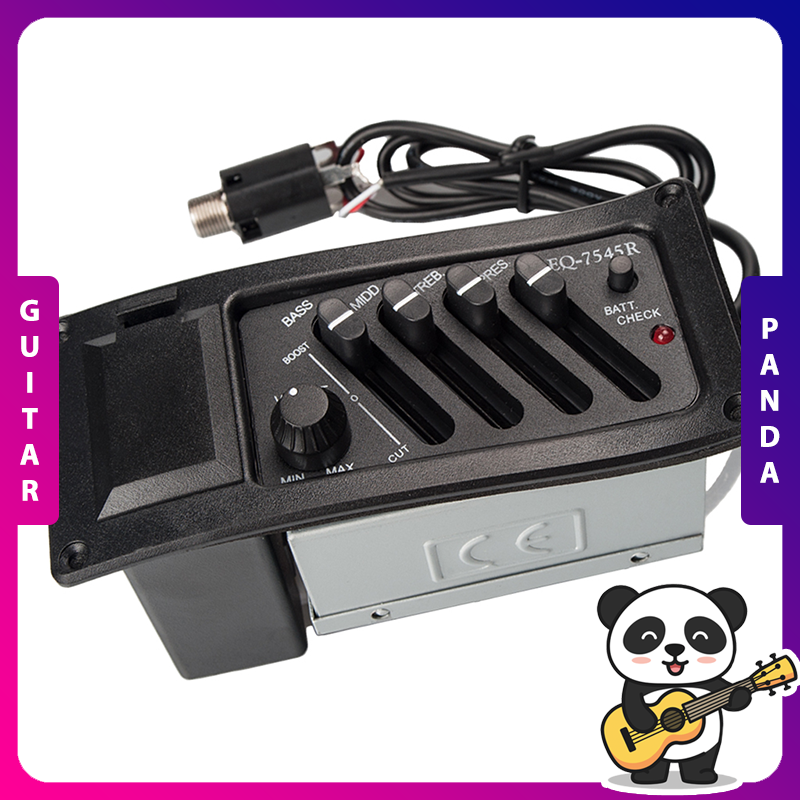 Eq đàn guitar acoustic 7545r eq đàn guitar classic 7545r