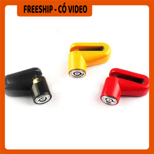 Ổ khóa phanh xe đạp - Ổ khóa phanh xe đạp, khóa chống trộm chịu lực cao, không bị gỉ sét - Ổ khóa phanh đĩa xe máy xe đạp chống trộm