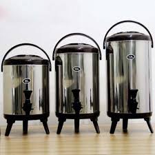 Bình ủ trà sữa 6 Lx 304 cách nhiệt 3 lớp - Chuyên dùng cho quán CAFE và Trà Sữaít Bình Giữ Nhiệt, Bình Giữ Nước Nóng Lạnh Ino