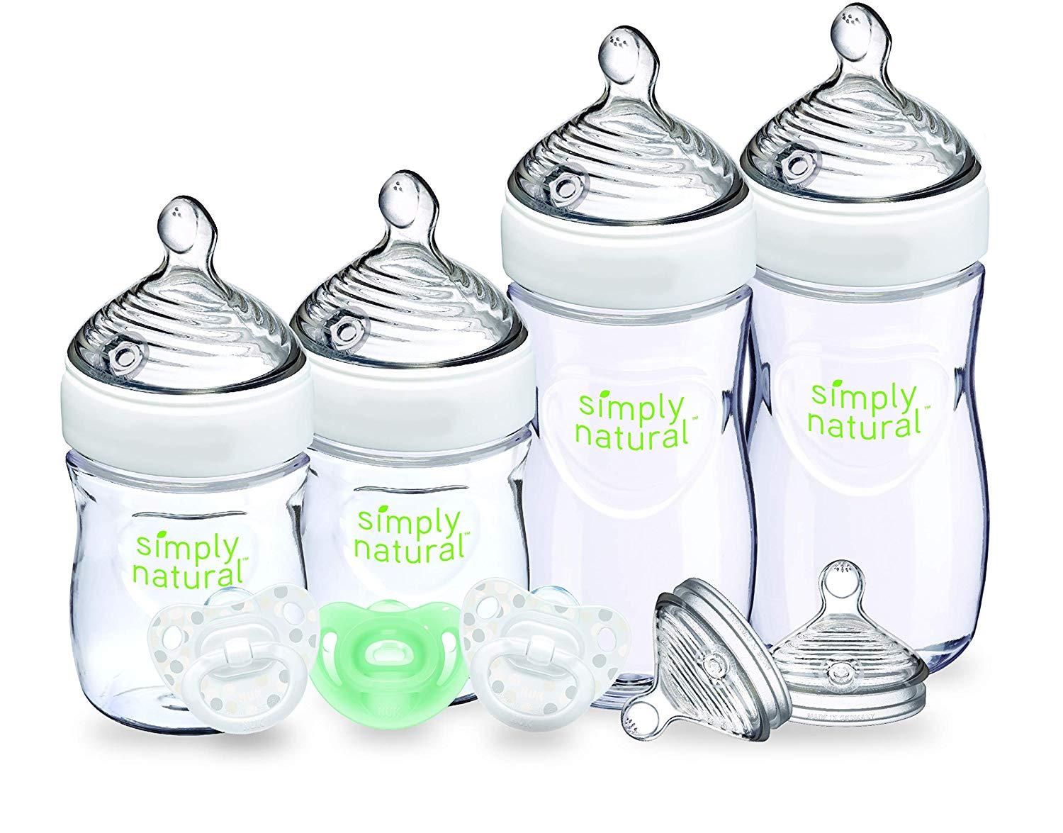 Bộ Gift Set 4 bình sữa Nuk Simply Natural