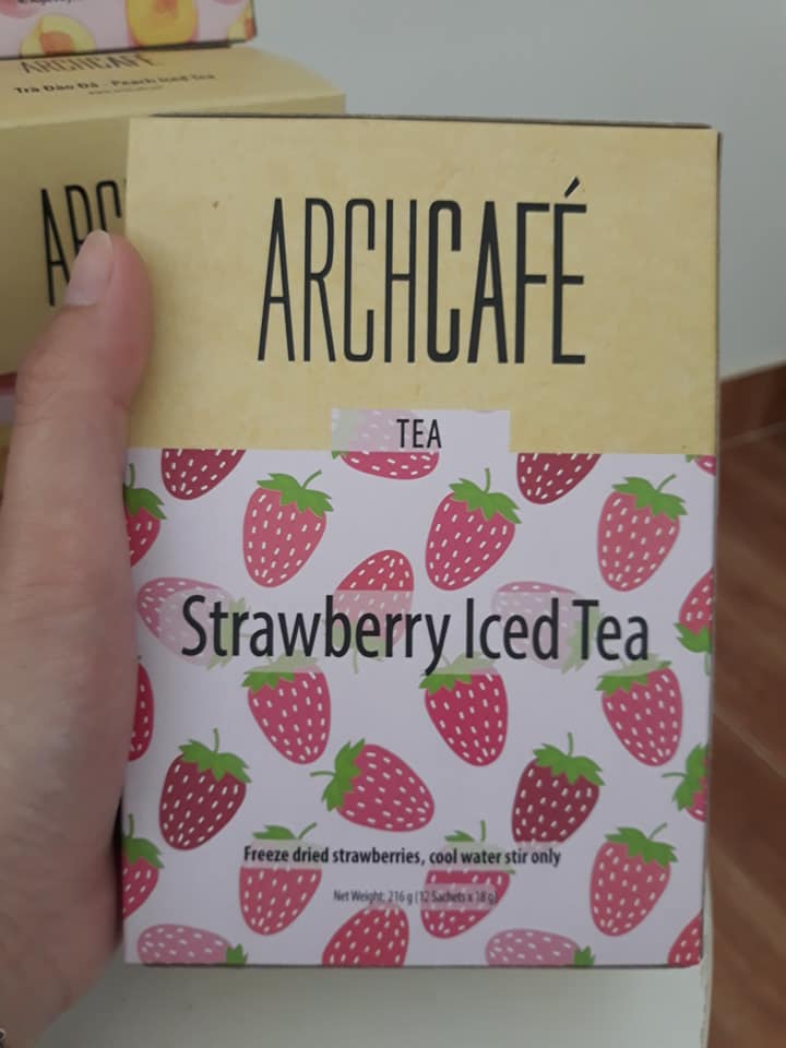 Archcafe trà dâu đá