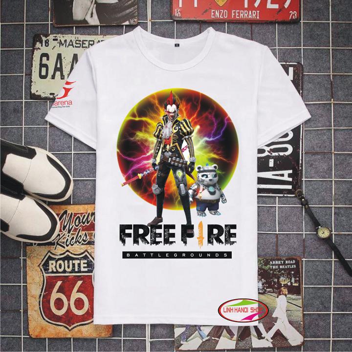 Áo Free Fire - Joker + gấu FF