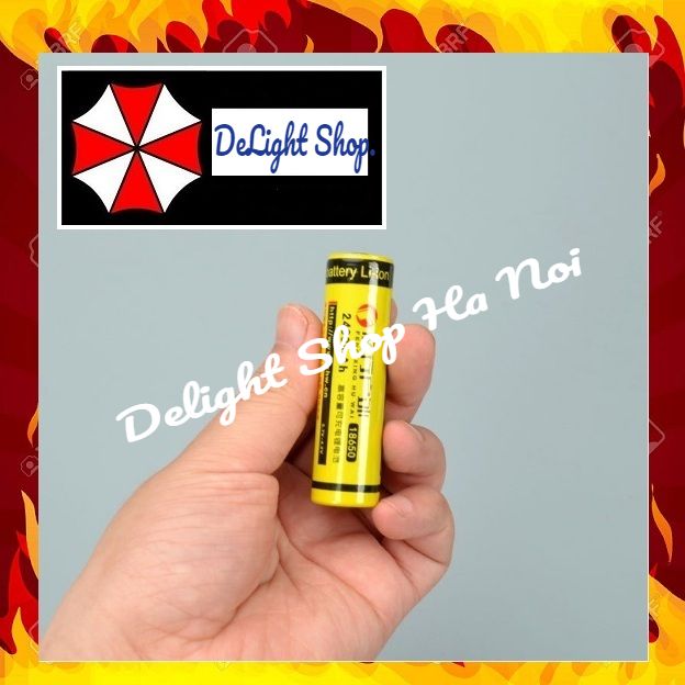 Pin 18650 sạc lại dung lượng 3,7v - 2400mah pin đèn pin