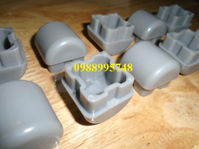Bộ 10 nút nhựa chân đế phụ kiện giường xếp nhôm