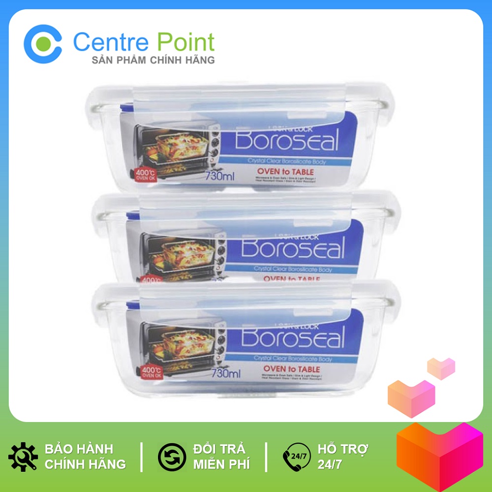 Hộp thủy tinh chịu nhiệt cao cấp Lock&Lock LLG430 730ml