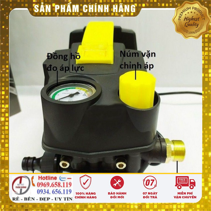 Máy rửa xe cao cấp zukui s5 2400w có chỉnh áp –tặng bình xịt xà bông và nối nhanh đồng