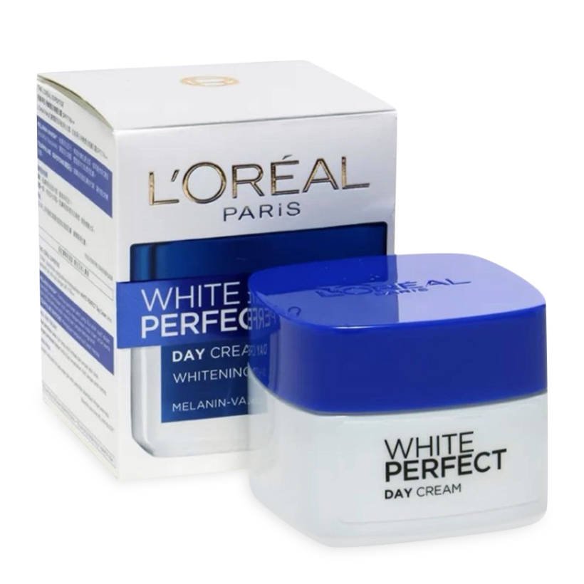 [HCM]Kem Dưỡng Da Ban Ngày 50ml Làm Trắng Mịn Và Giảm Thâm Nám Loreal Paris White Perfect Clinical SPF19/PA+++