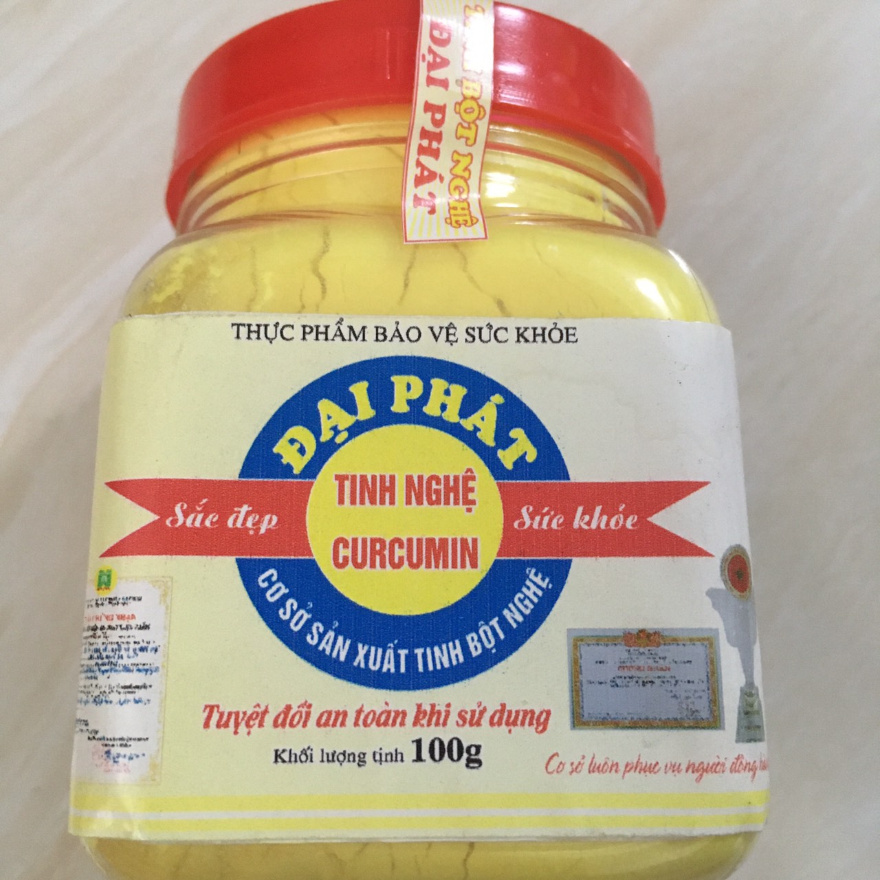 Tinh bột nghệ Curcumin Đại Phát