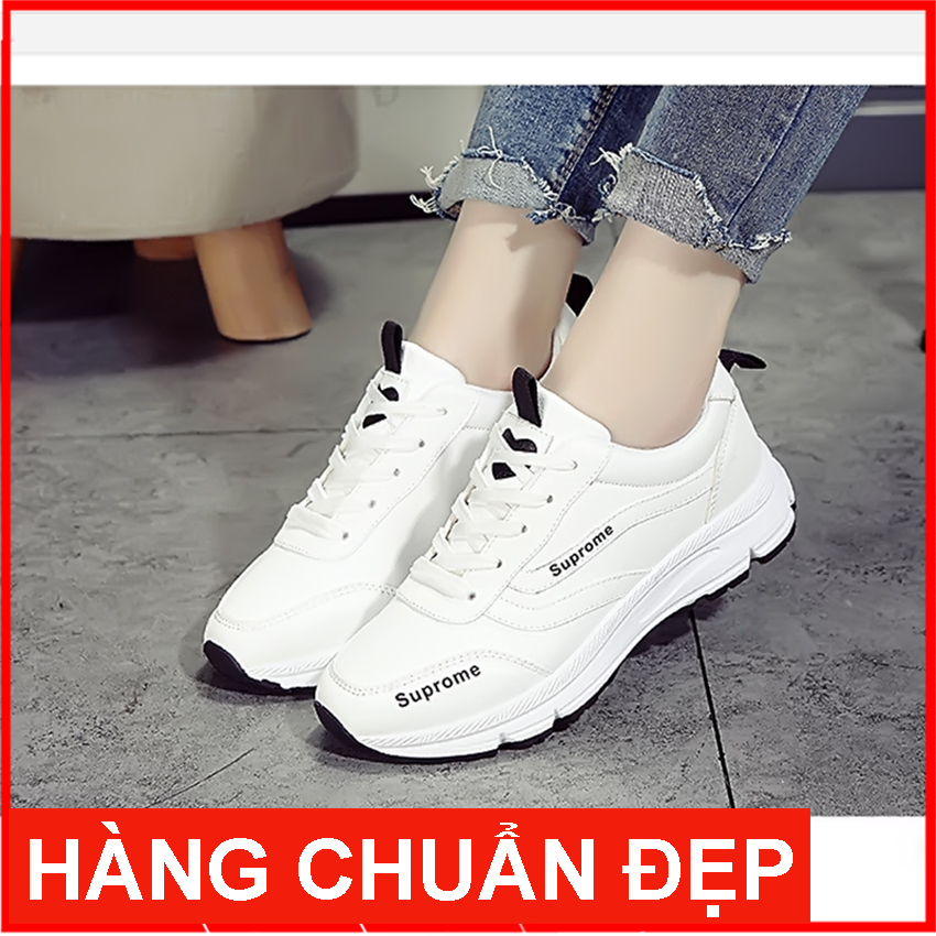 Giày sneaker nữ cá tính hot trend 2023 đế đôn hàng đẹp siêu hot