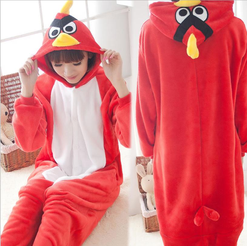 Bộ đồ thú pijama chim nổi giận angry bird đỏ