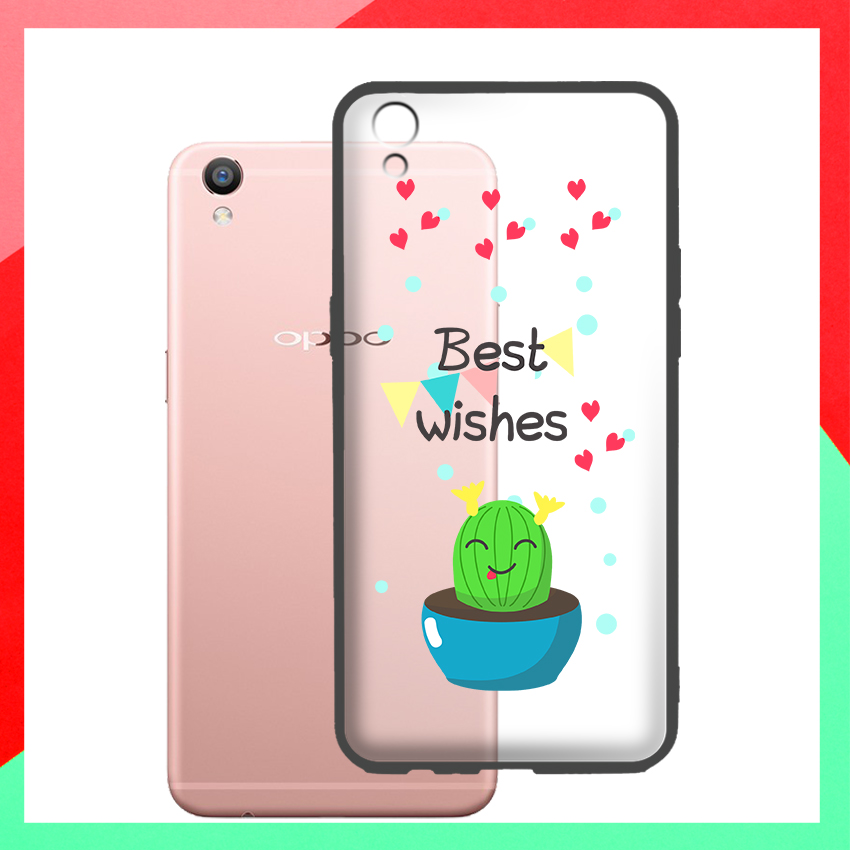 [HCM]Ốp lưng in nổi họa tiết Xương Rồng cho điện thoại Oppo F1 Plus - 02058 8141 XR09 - Viền TPU Dẻo