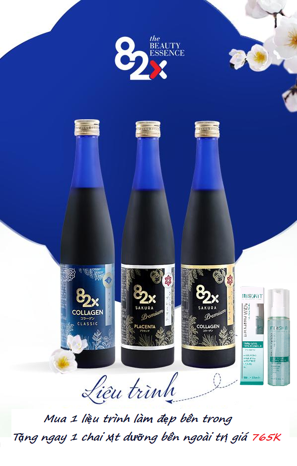 Nước uống 82x collagen 2020