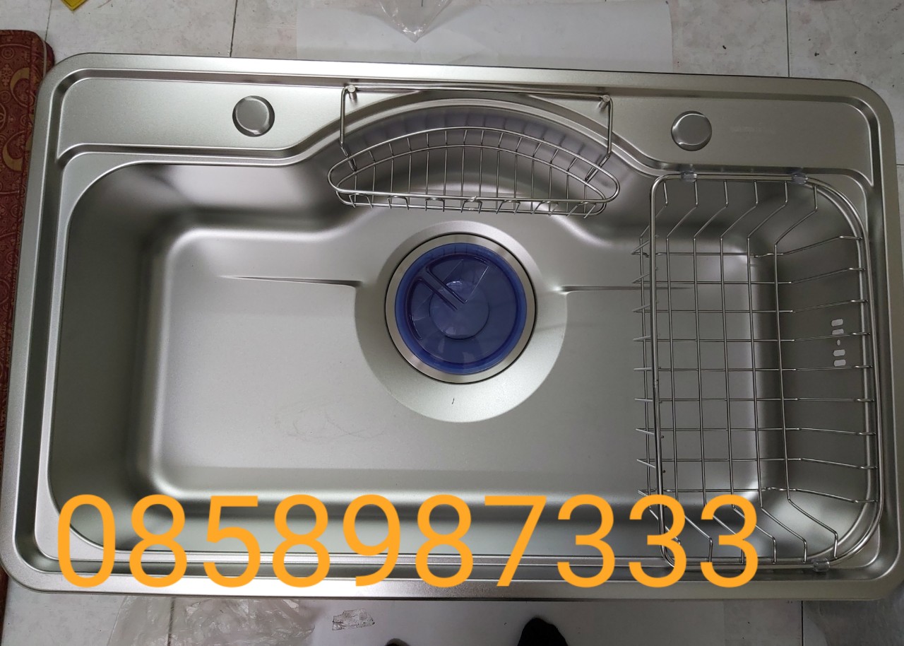 Chậu rửa chén 1 hộc to Hàn Quốc Daelim 8249