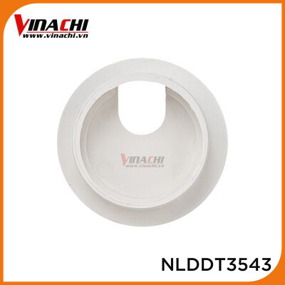 Nắp Luồn Dây Điện Tròn Trắng - Nắp Luồn Dây Điện Tròn Gia Công TỈ Mỉ Màu Sáng Ghi Trắng