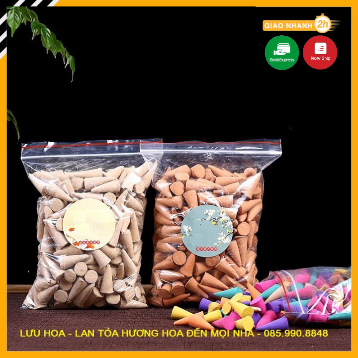 Túi nụ nhang trầm Thái Lan 260 viên mùi rất thơm - Mix flower