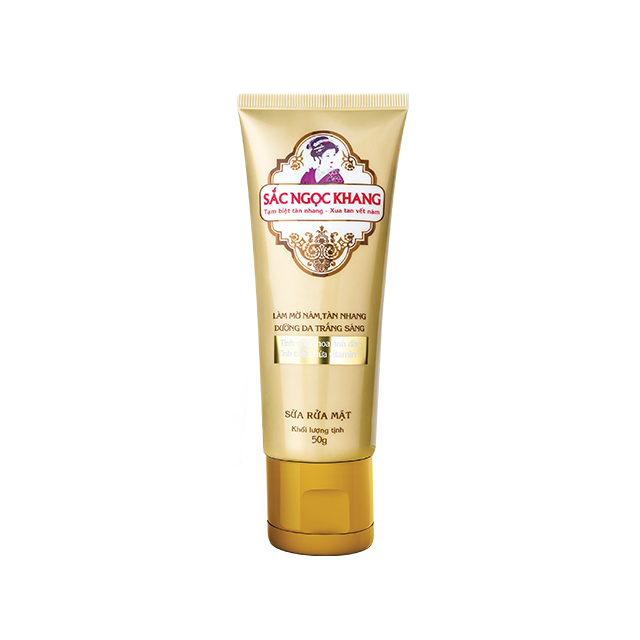 HÀNG CHÍNH HÃNG - Sữa Rửa Mặt Sắc Ngọc Khang 50g