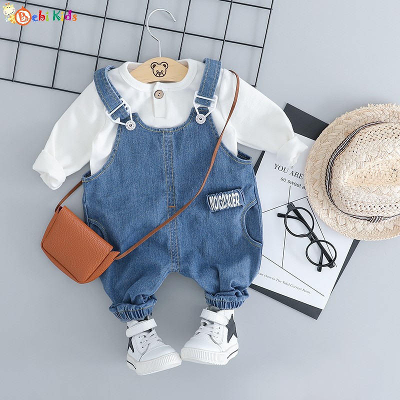 Set yếm jeans cực yêu cho bé quần áo trẻ em , thời trang trẻ em