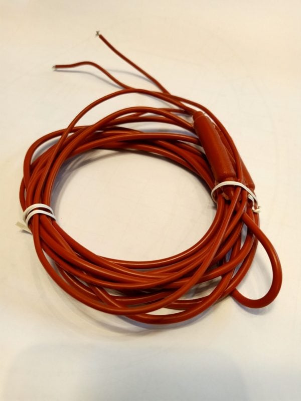 [HCM]Dài 2.6 mét, 220V-52W Điện trở xả kho lạnh silicone, sưởi ấm, ủ tỏi đen,, xả băng cửa kho lạnh