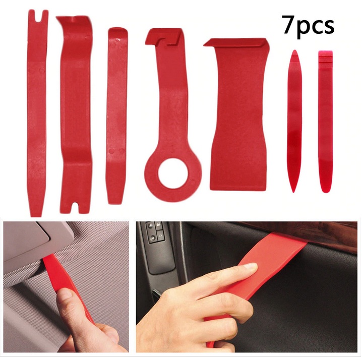 Bộ dụng cụ 7 món tháo mở nội ngoại thất xe